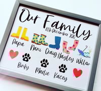 Wellie Boot Family print! 