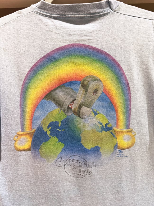 Rare Grateful Dead 1973 Jester / ‘Europe ‘72’ T-Shirt - Size SM/M