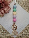 Rainbow Charm Lanyards