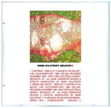 B!133 Mark Solotroff "Archive03" CD