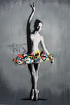 MARTIN WHATSON "PASSE" - HAND FINISHED LIMITED EDITION 50 - 80CM X 56CM