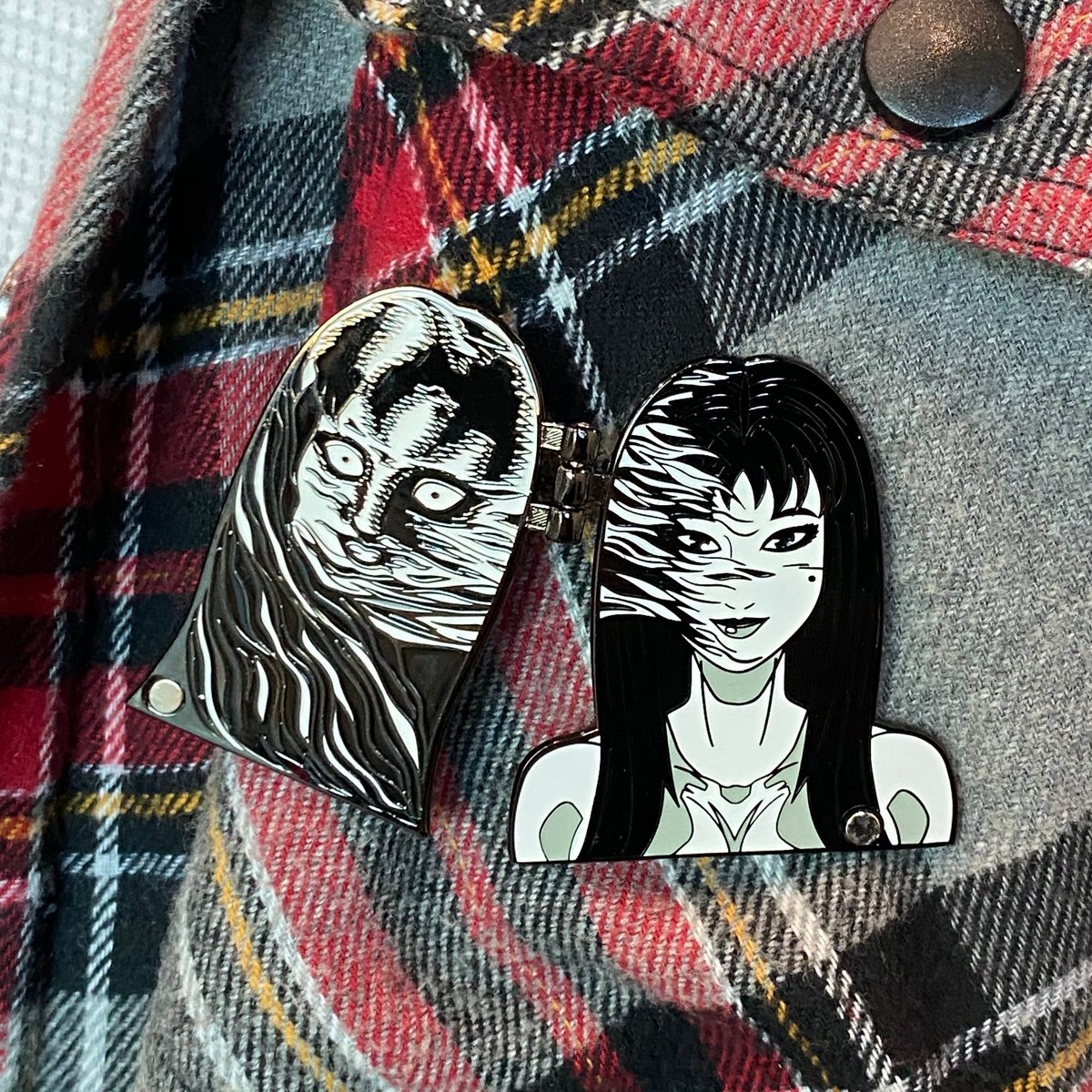 Image of Tomie Enamel Pin