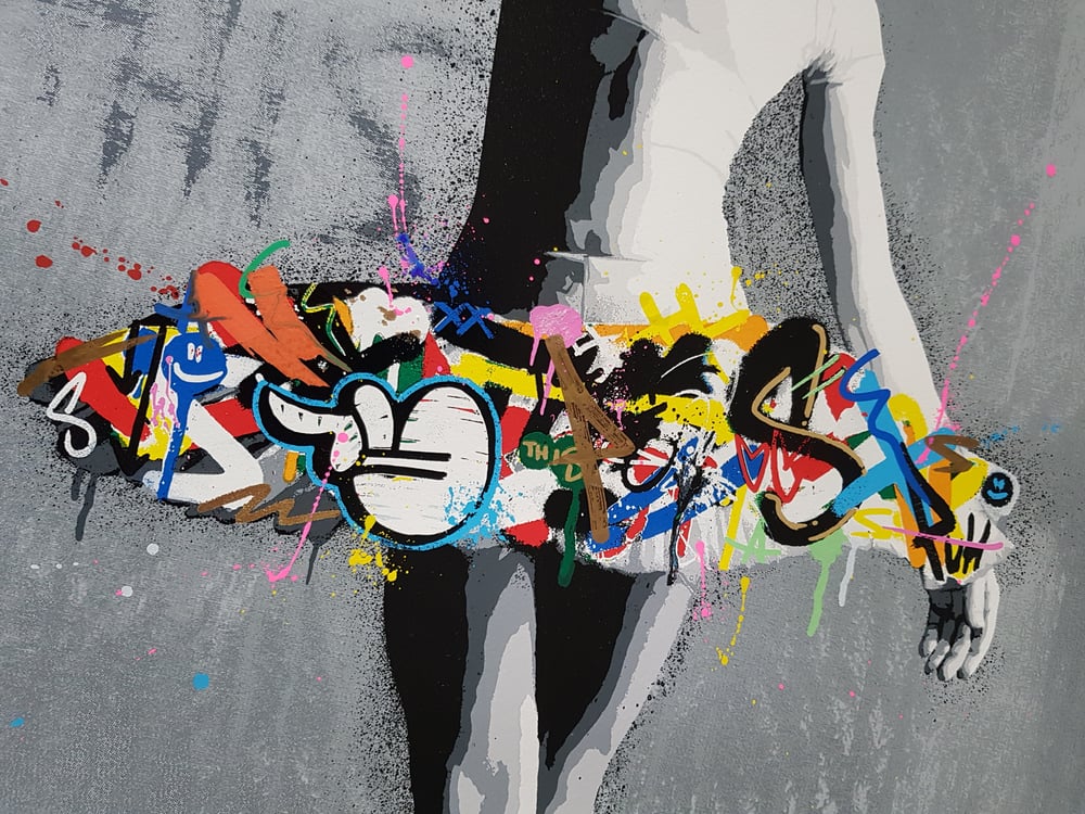 MARTIN WHATSON "PASSE" - HAND FINISHED LIMITED EDITION 50 - 80CM X 56CM
