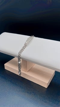 Image 1 of SILVER CLOVER BRACELET 
