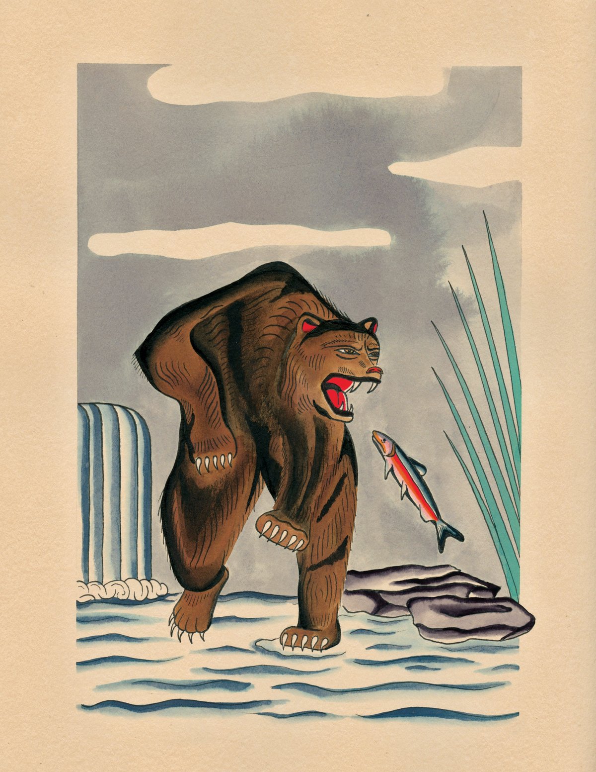 Image of Brown Bear (Print)