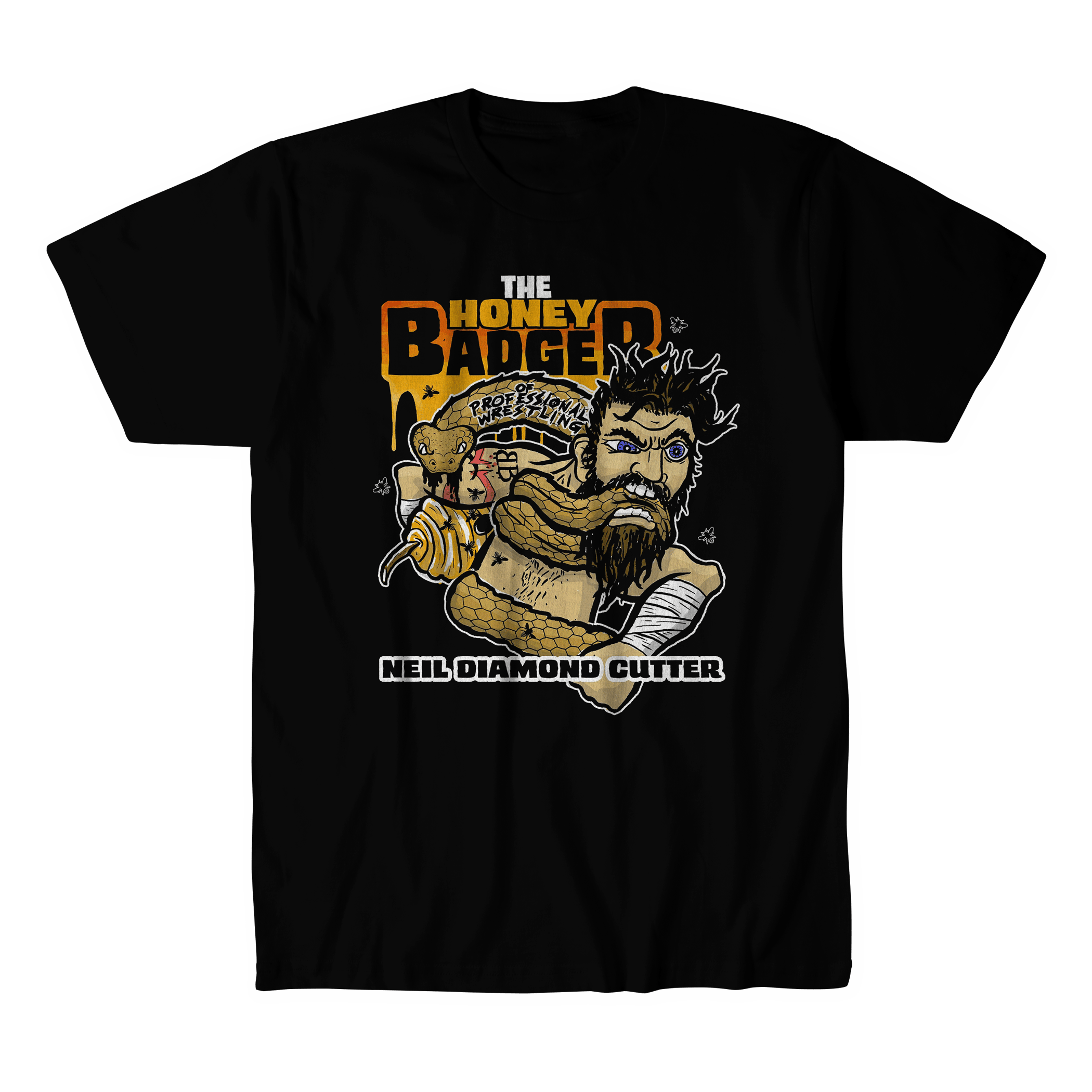 NEIL DIAMOND CUTTER-THE HONEY BADGER SHIRT | Deathmatch Worldwide