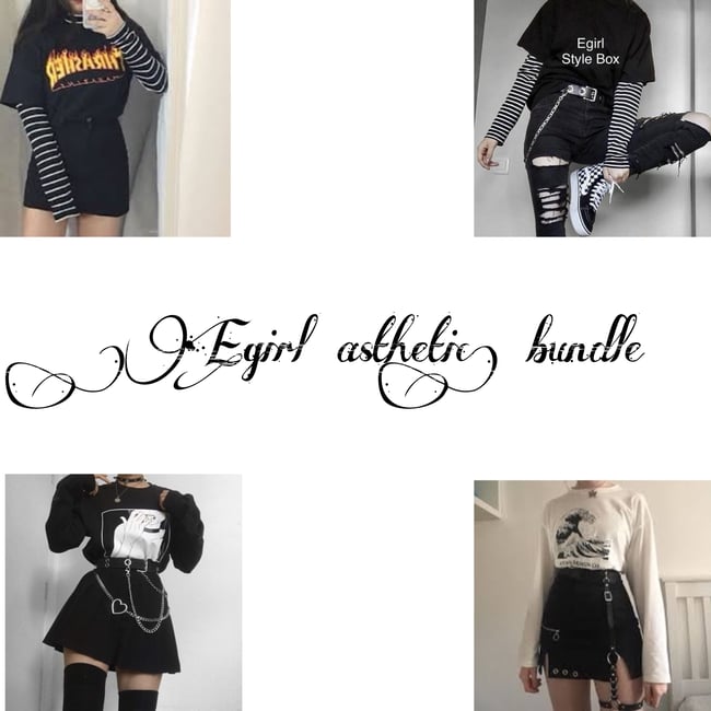 E girl hotsell outfits aesthetic