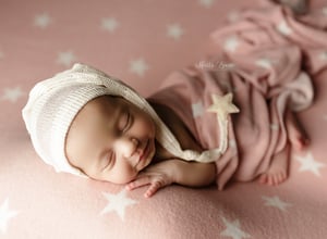 Image of Cozy Twinkle Wrap - pink