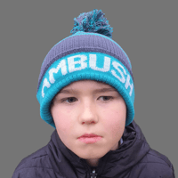 Image 2 of Ambush Golf Adult Uni Bobble Hat - Grey / Turquoise 