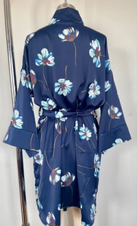 Image 3 of BLUE Floral Robe