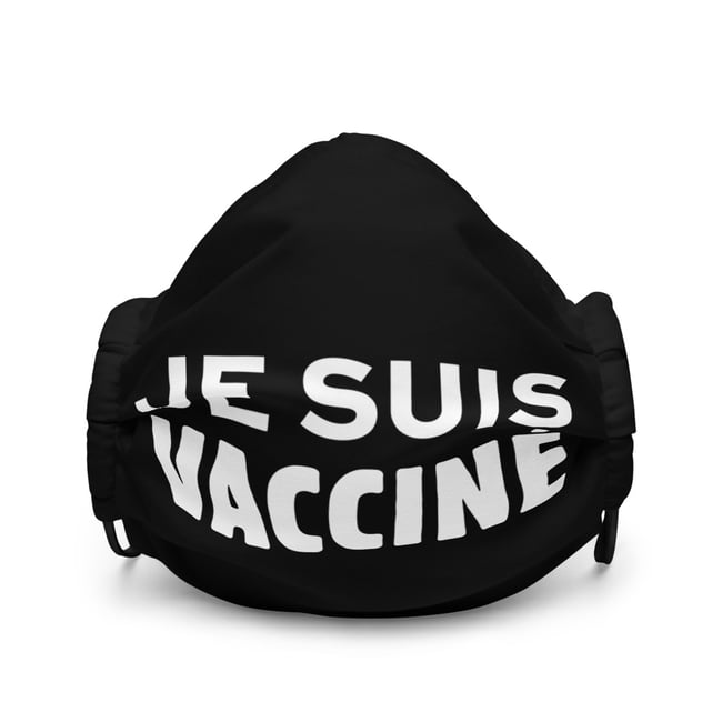 Je suis vacciné masque