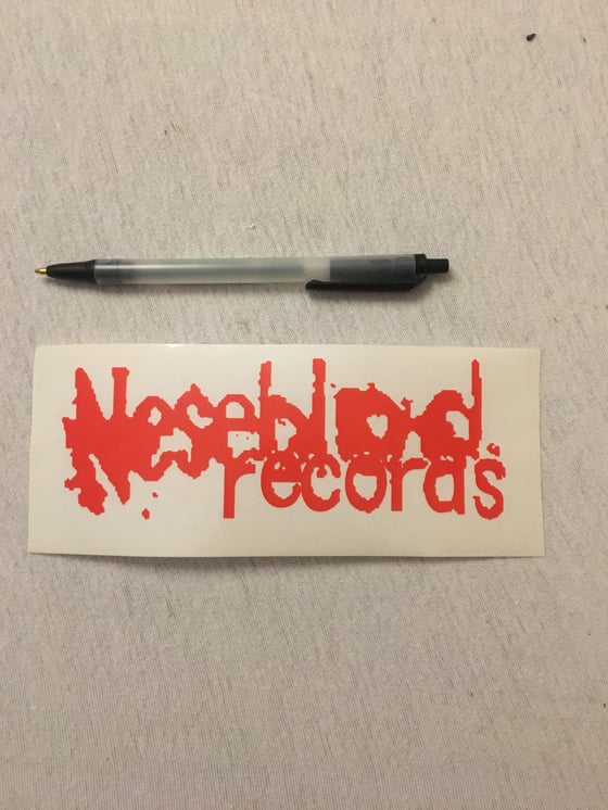 Image of The First Neseblod sticker ever made