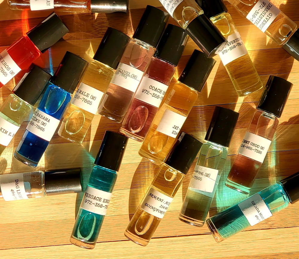 Image of Female Fragrance Body Oil List