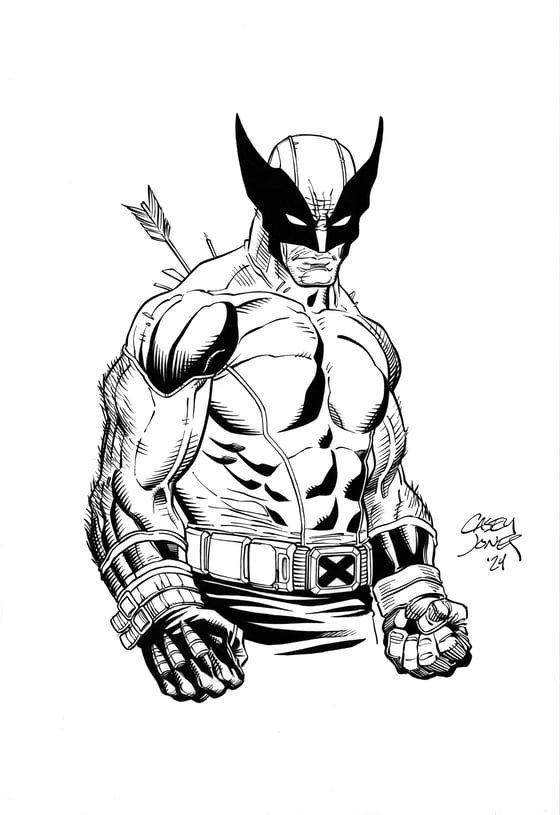 Image of Wolverine Pen & Ink