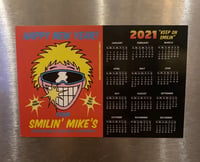 Smilin' Mike's 2021 Calendar Magnet