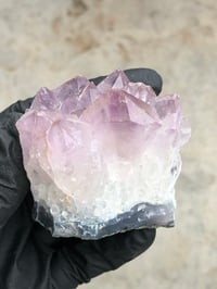 Image 5 of AMETHYST CLUSTER WITH BASE - LARGER POINTS - BRAZIL 