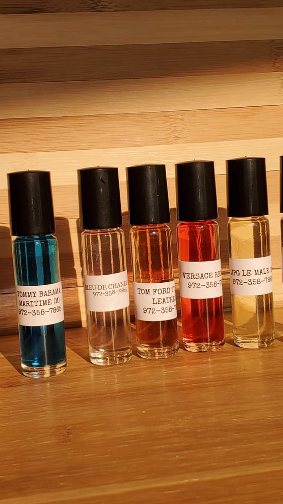 Image of Male Fragrance Body Oil List