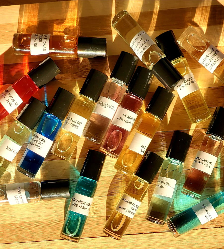 Image of Male Fragrance Body Oil List