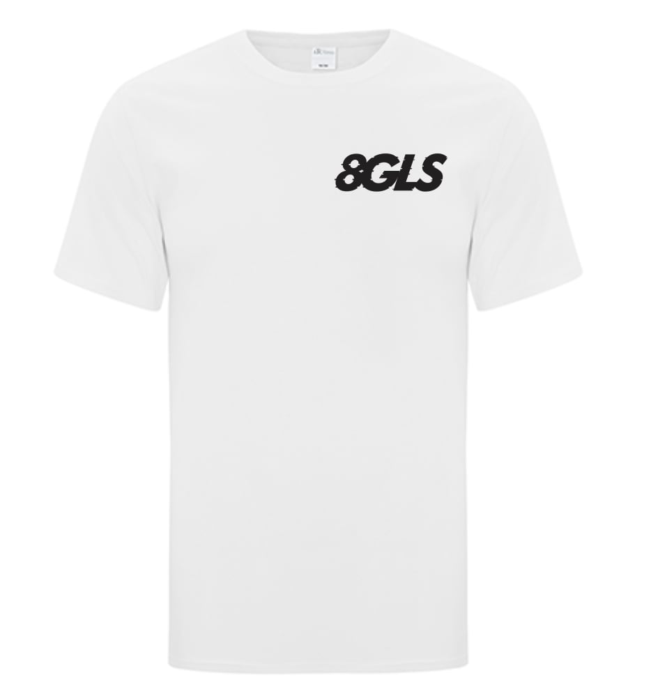 Image of White 8GLS T-shirt 