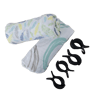 Large muslin wrap / Swaddle blankets + clip - set 4