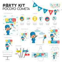 Image 1 of Party Kit Pocoyo Cometa