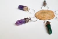 Image 5 of Malachite Tipstone Earrings