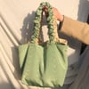 Oat Matcha Latte Bianca Bag - Short Handles