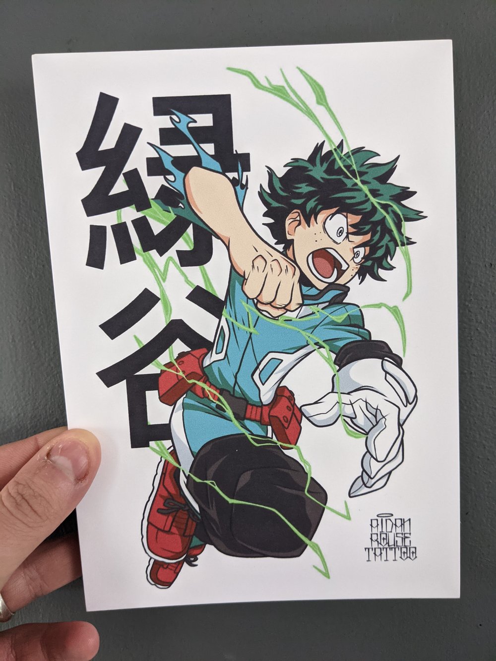 "DEKU" A5 Print