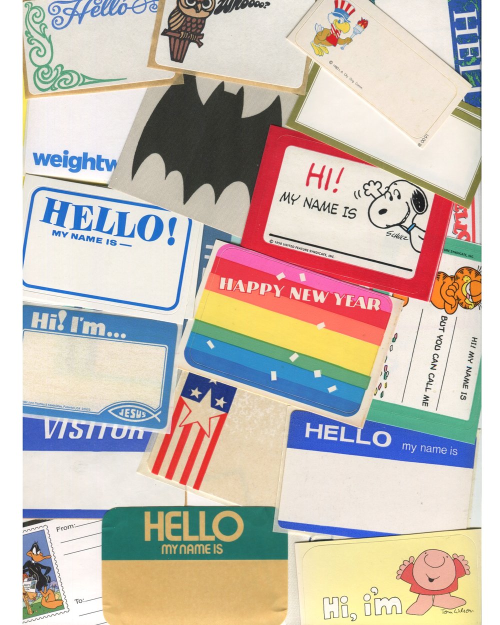 Vintage Sticker Pack 1