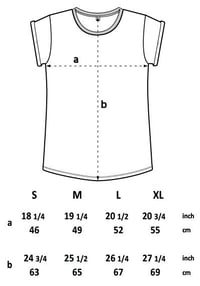 Image 3 of Shark Women's Roll Sleeve T-shirt's (Organic)