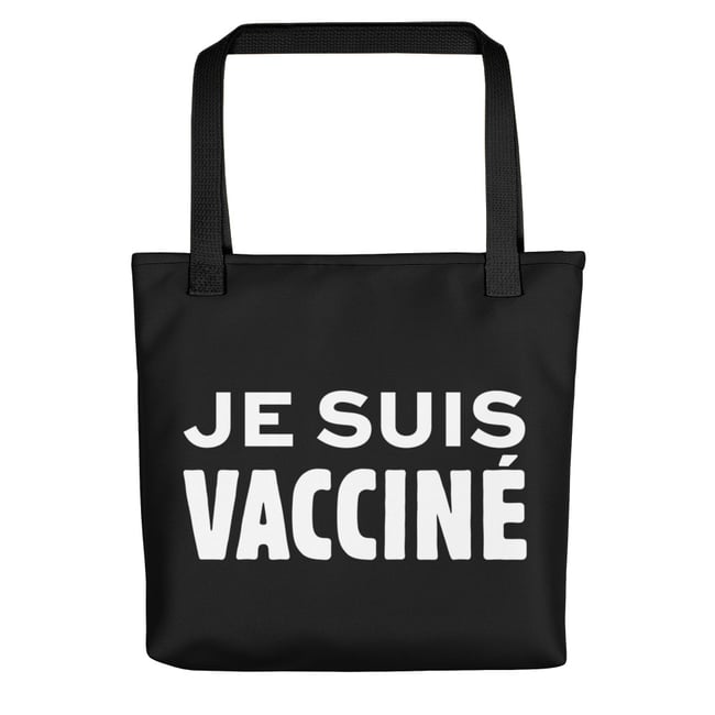 Je suis vacciné sac
