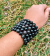 Silver Sheen Obsidian Natural Bracelet