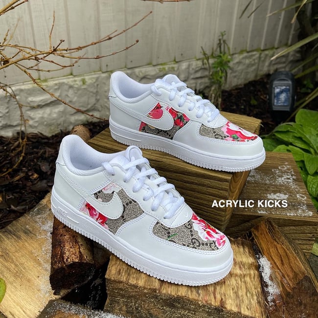 Nike af1 gucci sales custom
