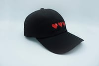 Image 1 of 8 Bit Heart Hat- Single and Double Combo