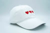 8 Bit Heart Hat- Single and Double Combo