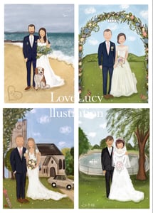 Image of Digital Portrait with Detailed Background