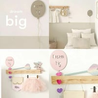Image 1 of HOT AIR BALLOON PLAQUE (DREAM BIG)