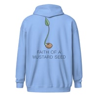 Image 3 of MamaFe Black Font Unisex heavy blend zip hoodie