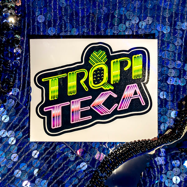 Image of TRQPITECA LOGO STICKER