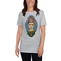 Image 2 of Frida Kahlo Mosaic Short-Sleeve Unisex T-Shirt