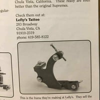 Image 3 of Lefty's perforated frame and armature bar #2