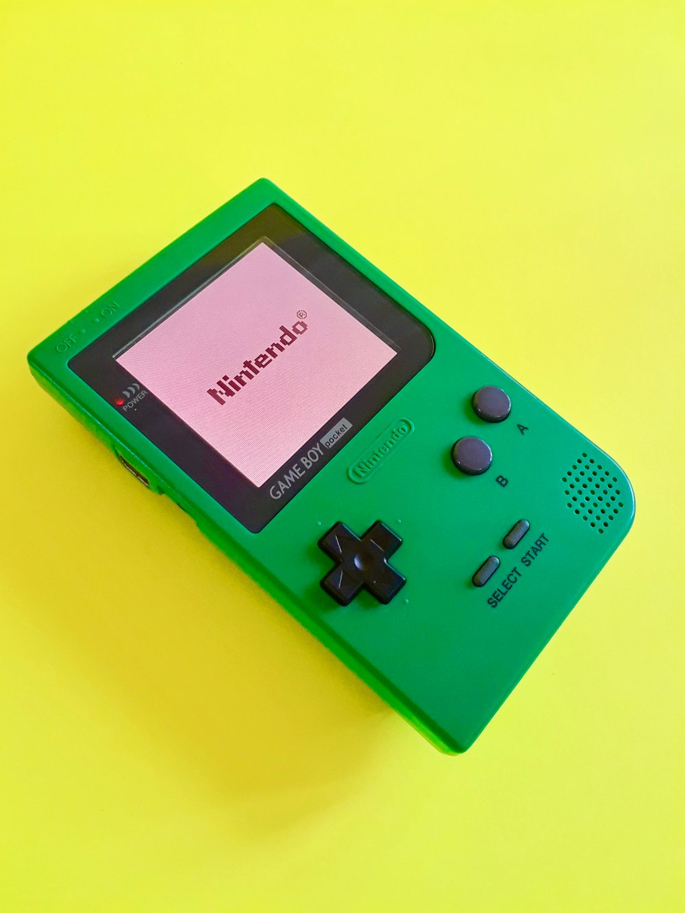 Image of GameBoy Pocket backlit Mod -green