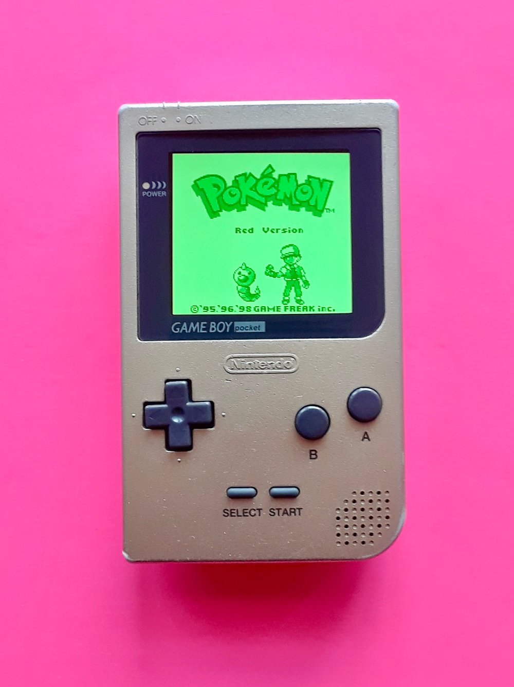 Image of GameBoy Pocket backlit Mod -gold