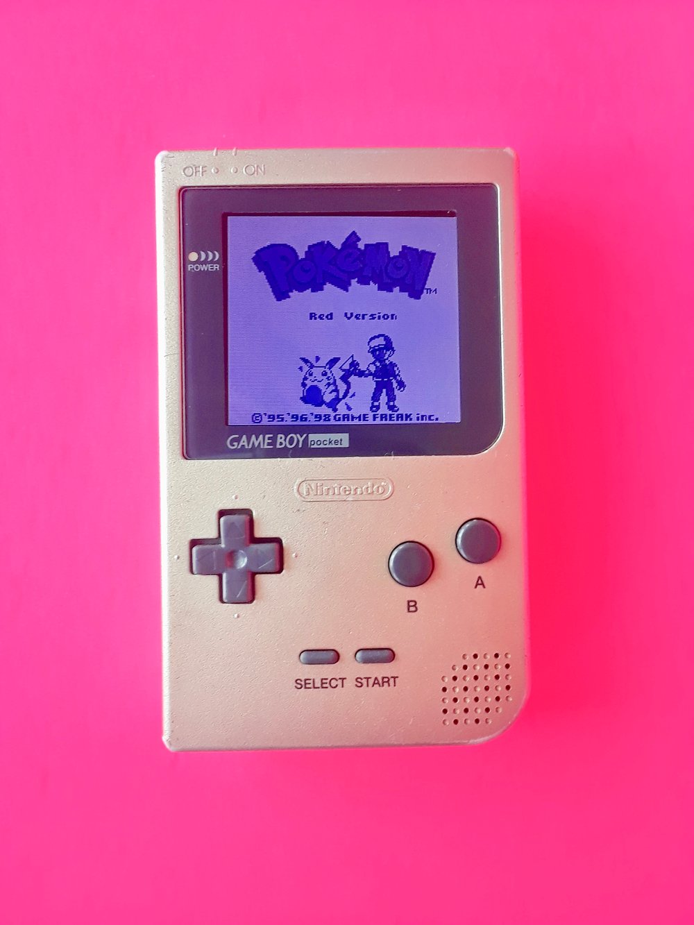 Image of GameBoy Pocket backlit Mod -gold