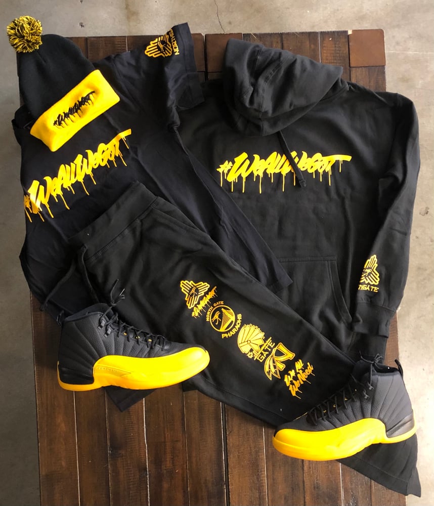 Weallwegot BLK/Gold Jogger Fit / TheNorthgateStore