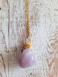 Image 1 of Amethyst Stone Necklace