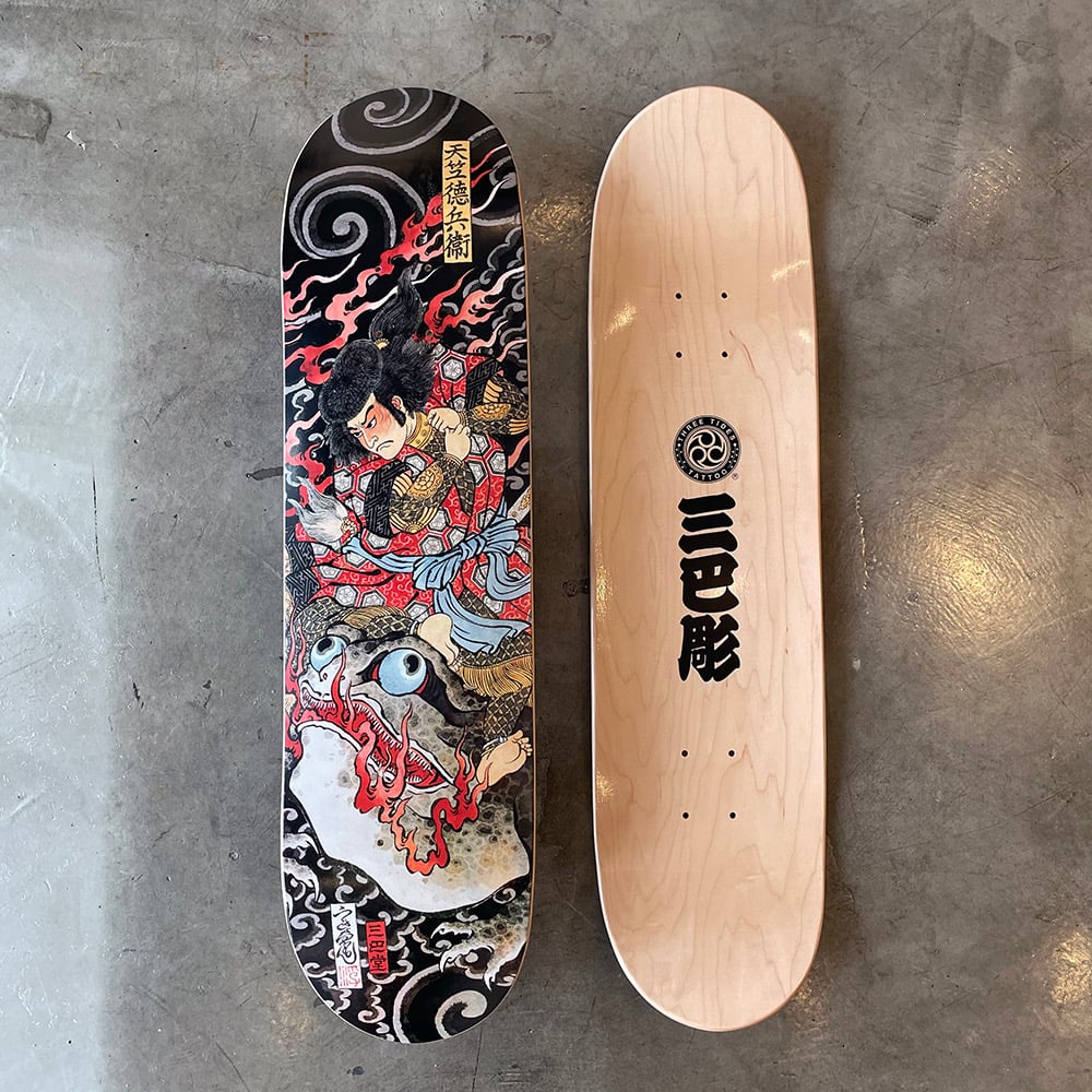 JIRAIYA SKATEBOARD | THREETIDESTATTOO JIRAIYA SKATEBOARD | THREETIDESTATTOO