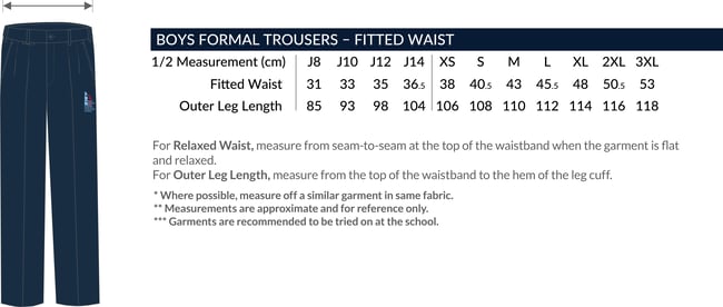 boys formal pants