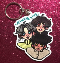 BTS Maknae Line Acrylic Charms