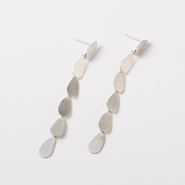 EARRINGS silver 925  #034-05